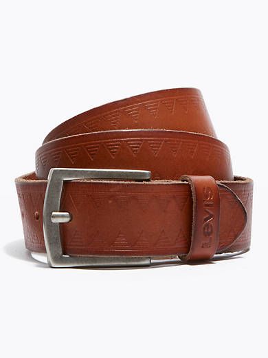 Embossed Leather Belt sold by Levi's