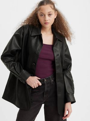 Amelie Leather Blazer made by Levi's
