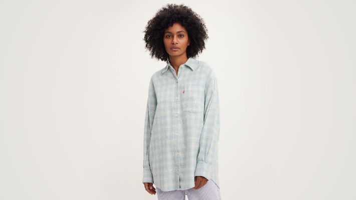 Nola Oversized Button Up Shirt sold by Levi's