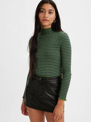 Flora Mockneck Top sold by Levi's