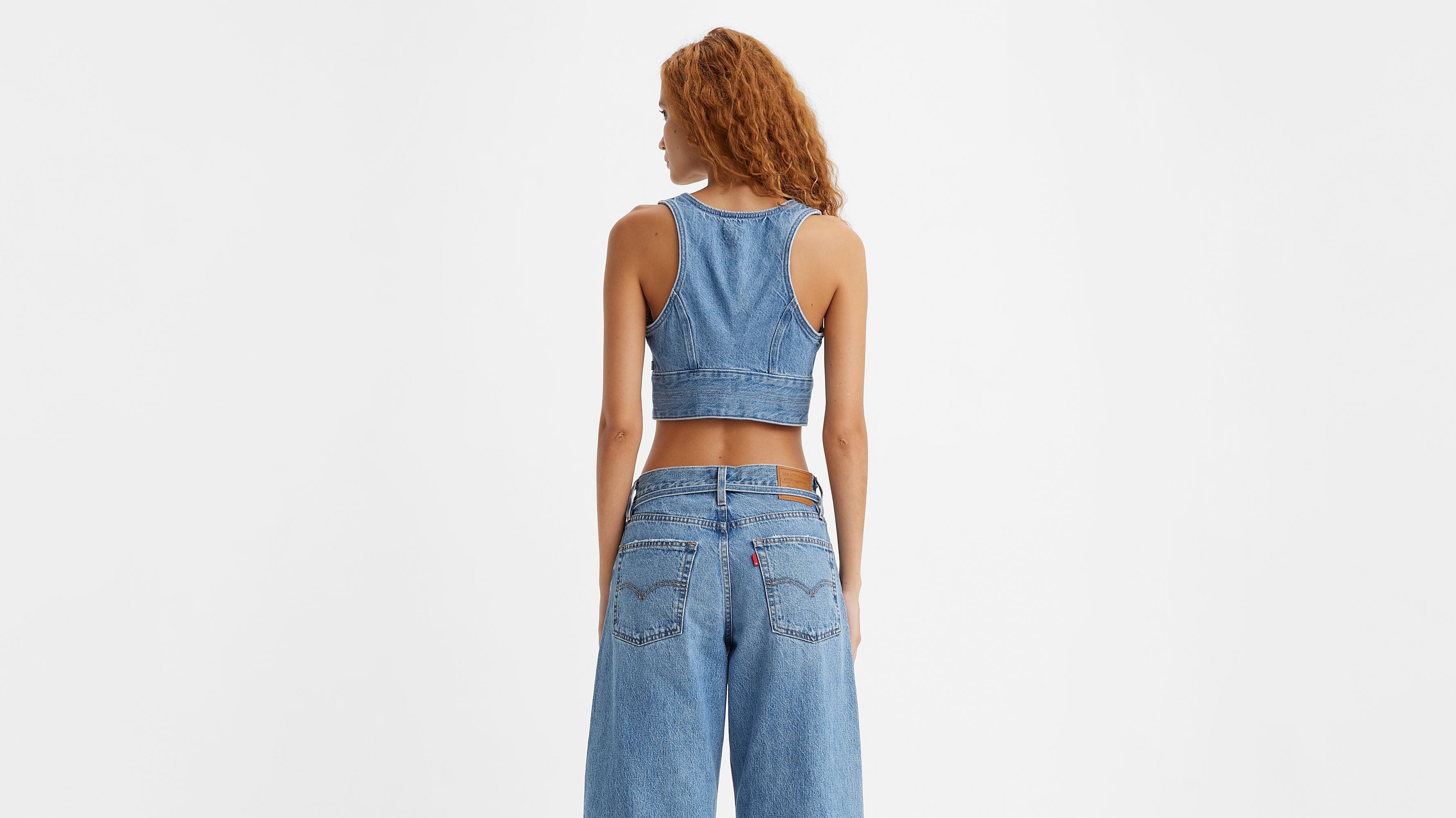 Raine Denim Crop Top sold by Levi's product image thumbnail 3