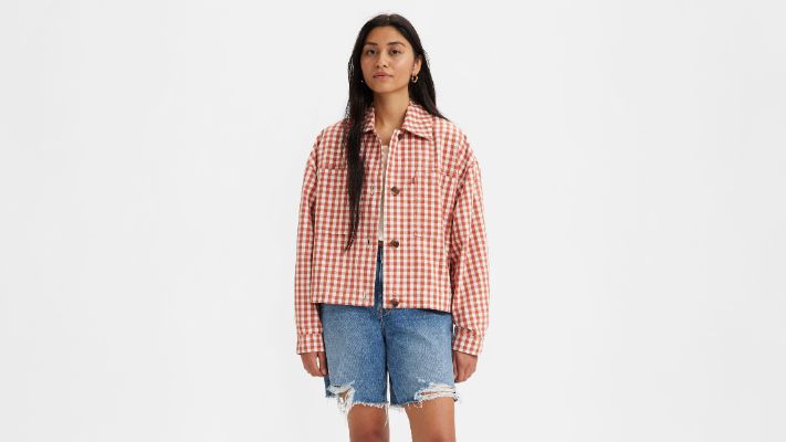 Cara Cotton Prep Jacket sold by Levi's