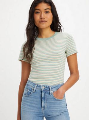 Short Sleeve Rib Baby T-Shirt sold by Levi's