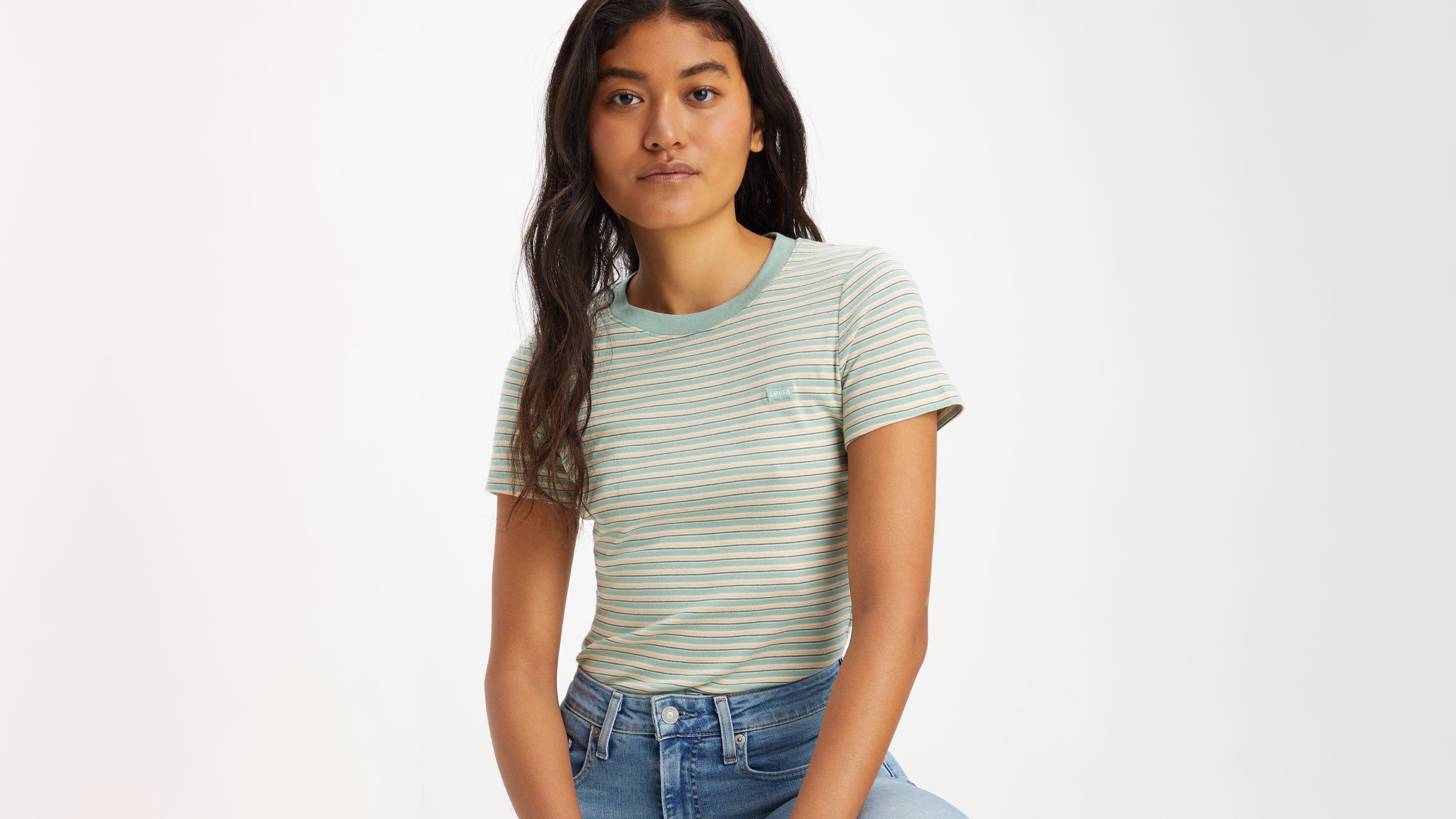 Short Sleeve Rib Baby T-Shirt sold by Levi's product image thumbnail 4