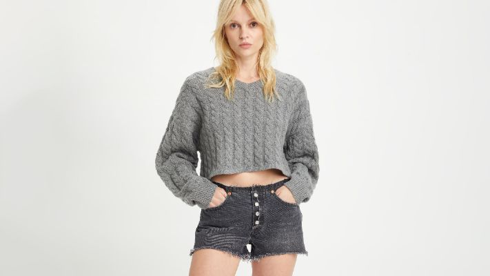 Rae Cropped Sweater sold by Levi's