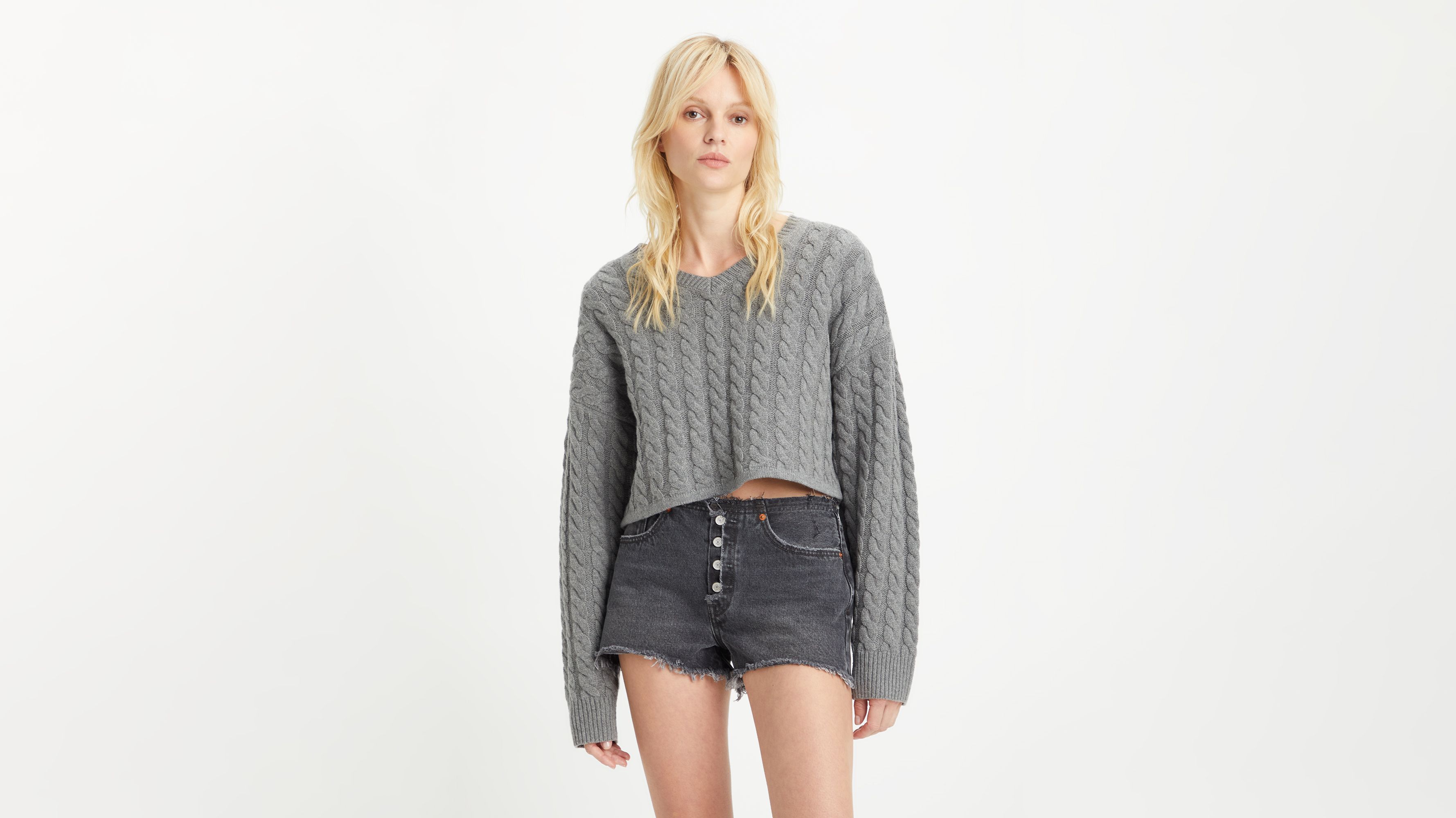 Rae Cropped Sweater sold by Levi's product image thumbnail 2