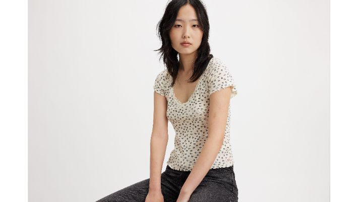 Dry Goods V-Neck T-Shirt sold by Levi's