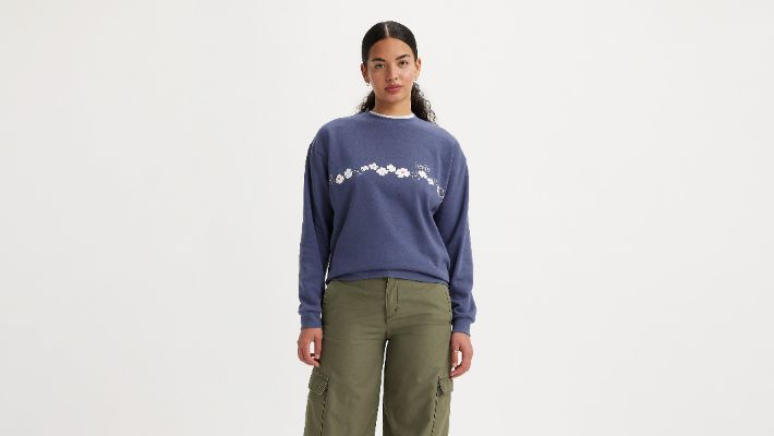 Graphic Salinas Crewneck Sweatshirt sold by Levi's