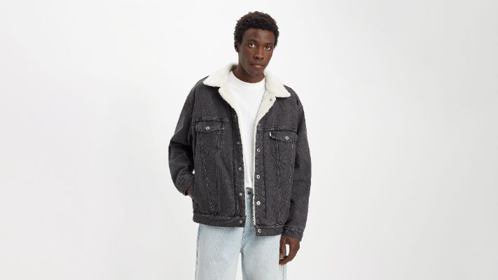 SilverTab™ Sherpa Trucker Jacket sold by Levi's