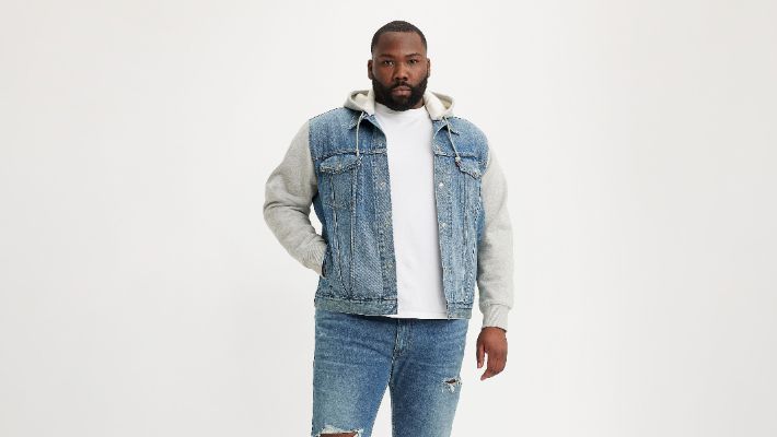 Hybrid Hoodie Trucker Jacket (Tall) sold by Levi's