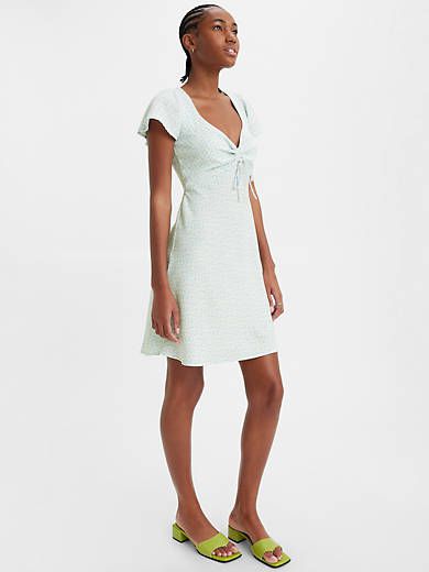 Skylar Flutter Sleeve Dress sold by Levi's