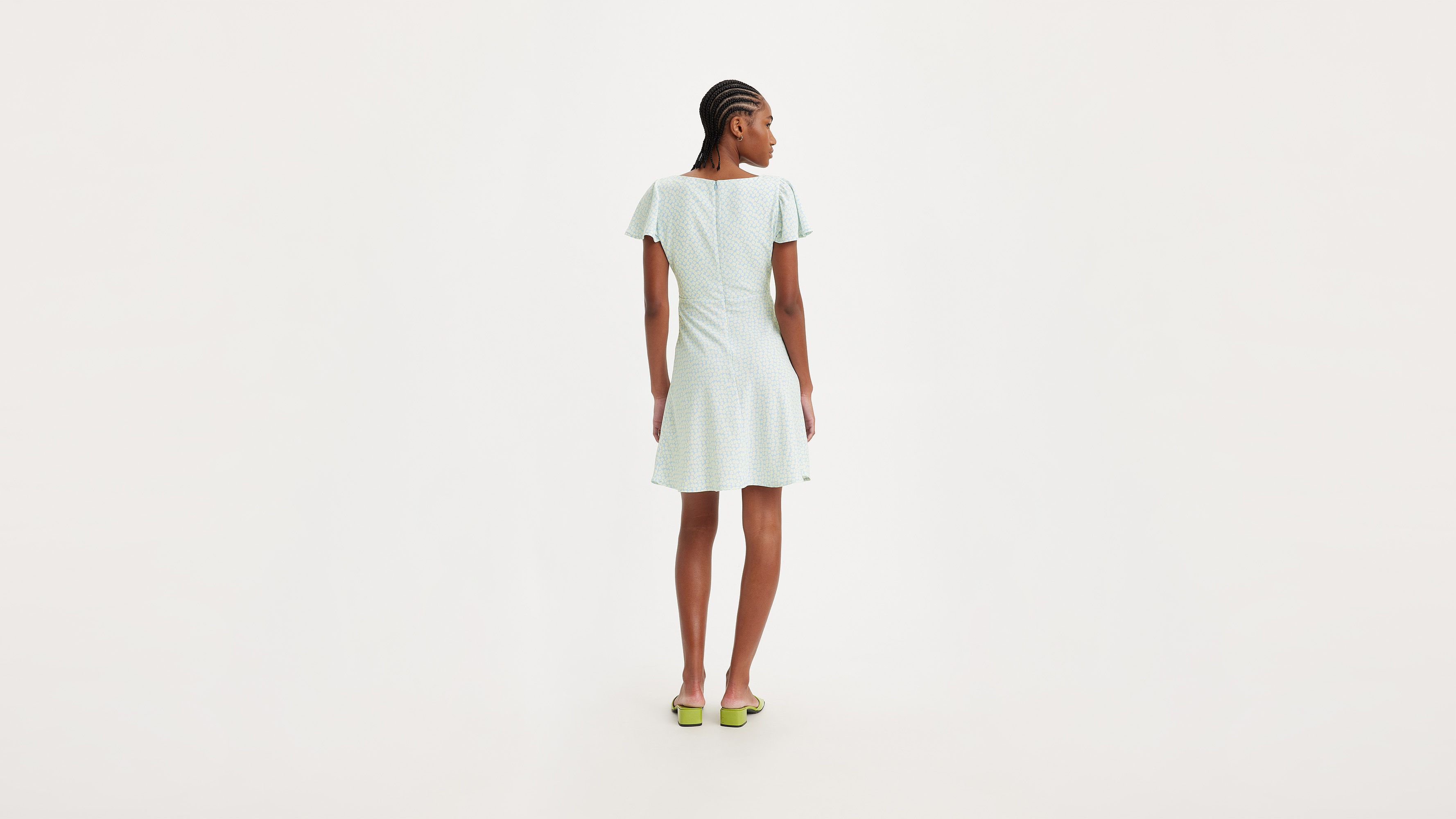 Skylar Flutter Sleeve Dress sold by Levi's product image thumbnail 3