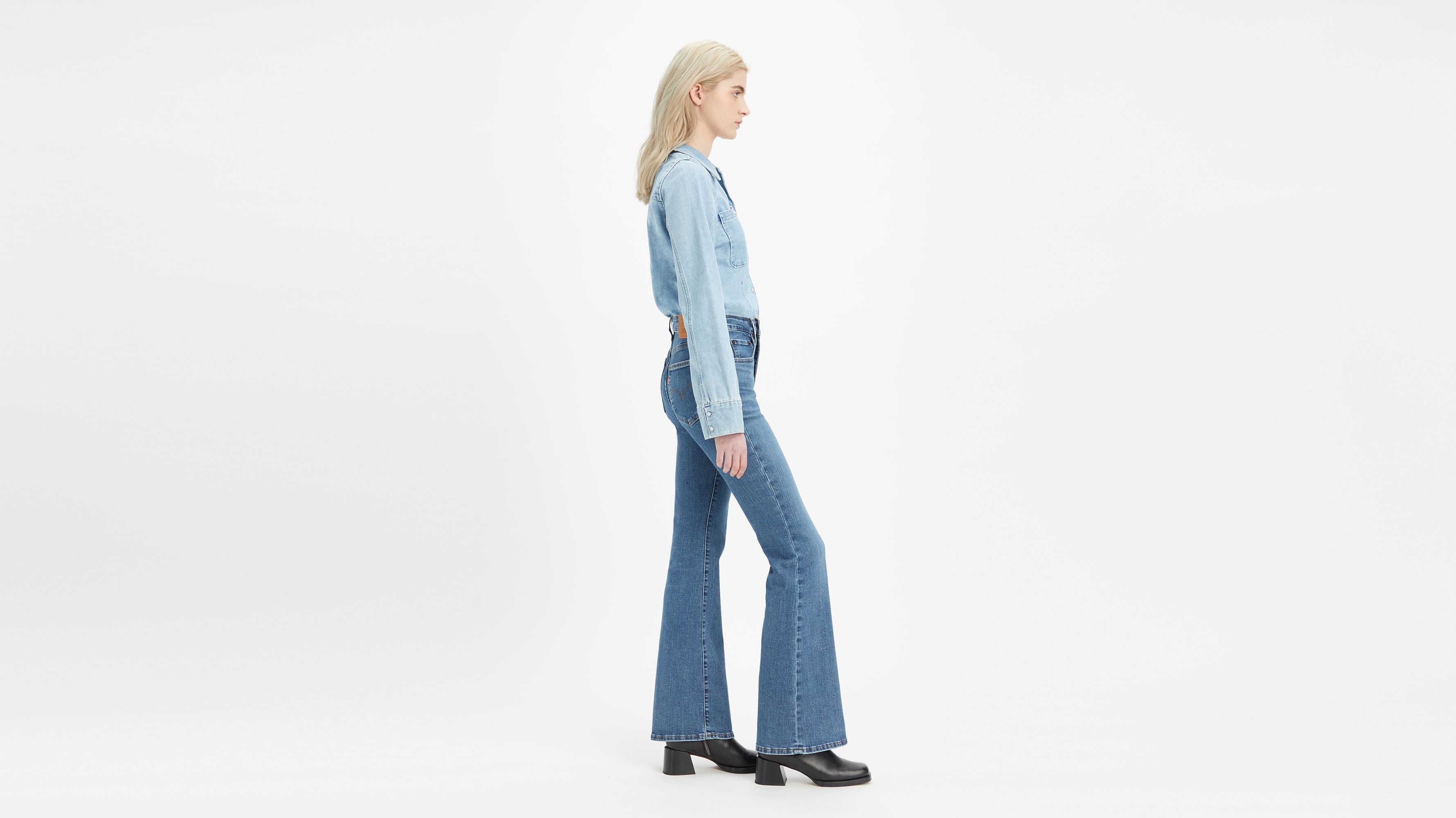 726 High Rise Flare Women's Jeans sold by Levi's product image thumbnail 3