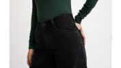 Ruched Turtleneck Top sold by Levi's
