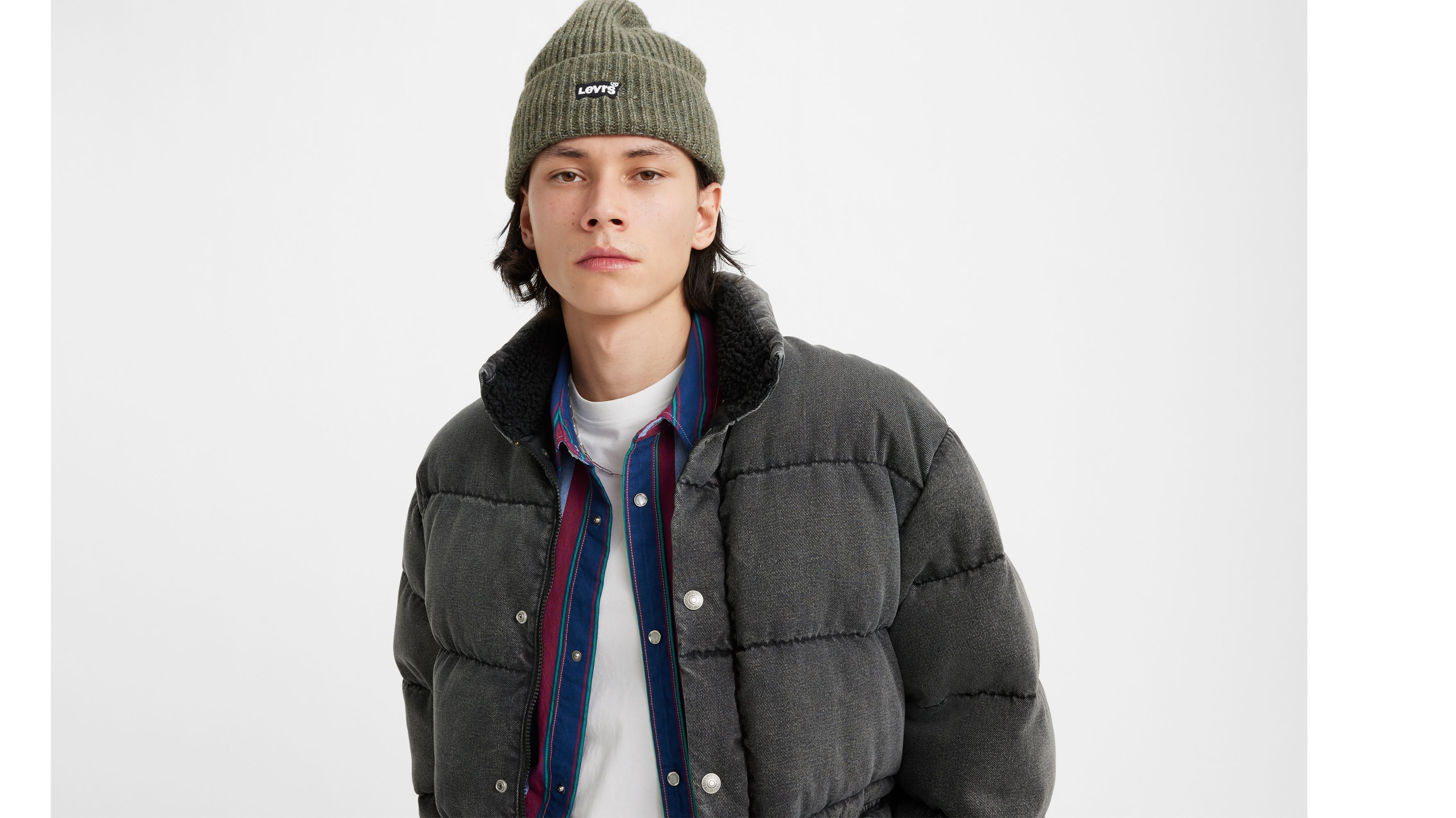 Essential Ribbed Batwing Beanie sold by Levi's product image thumbnail 2
