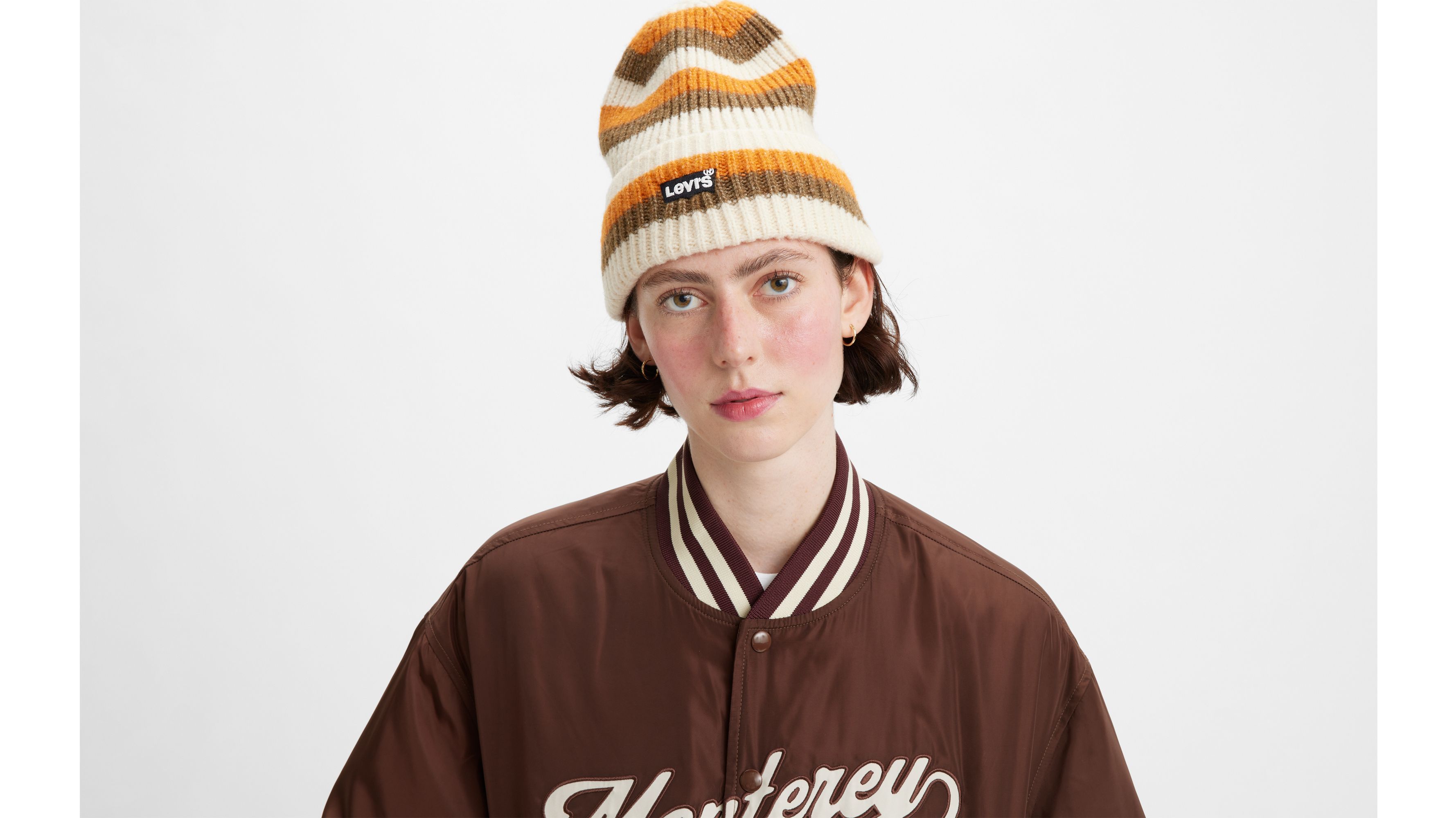 Essential Ribbed Batwing Beanie sold by Levi's product image thumbnail 2