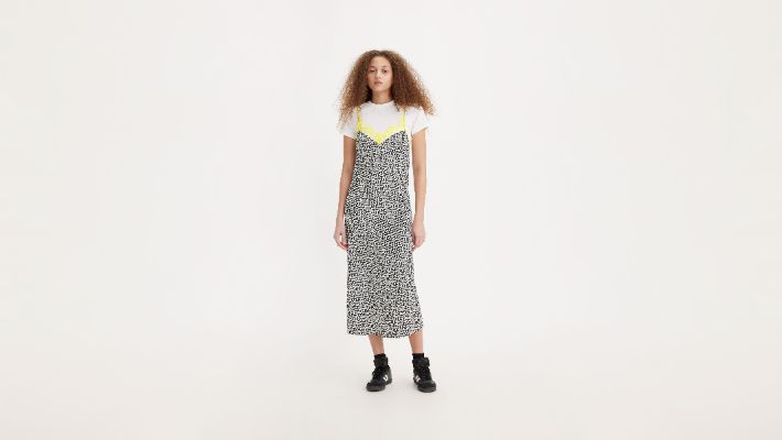Myah Lace Slip Dress sold by Levi's