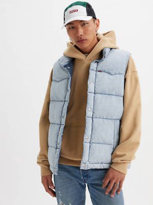 Western Super Puffer Vest sold by Levi's