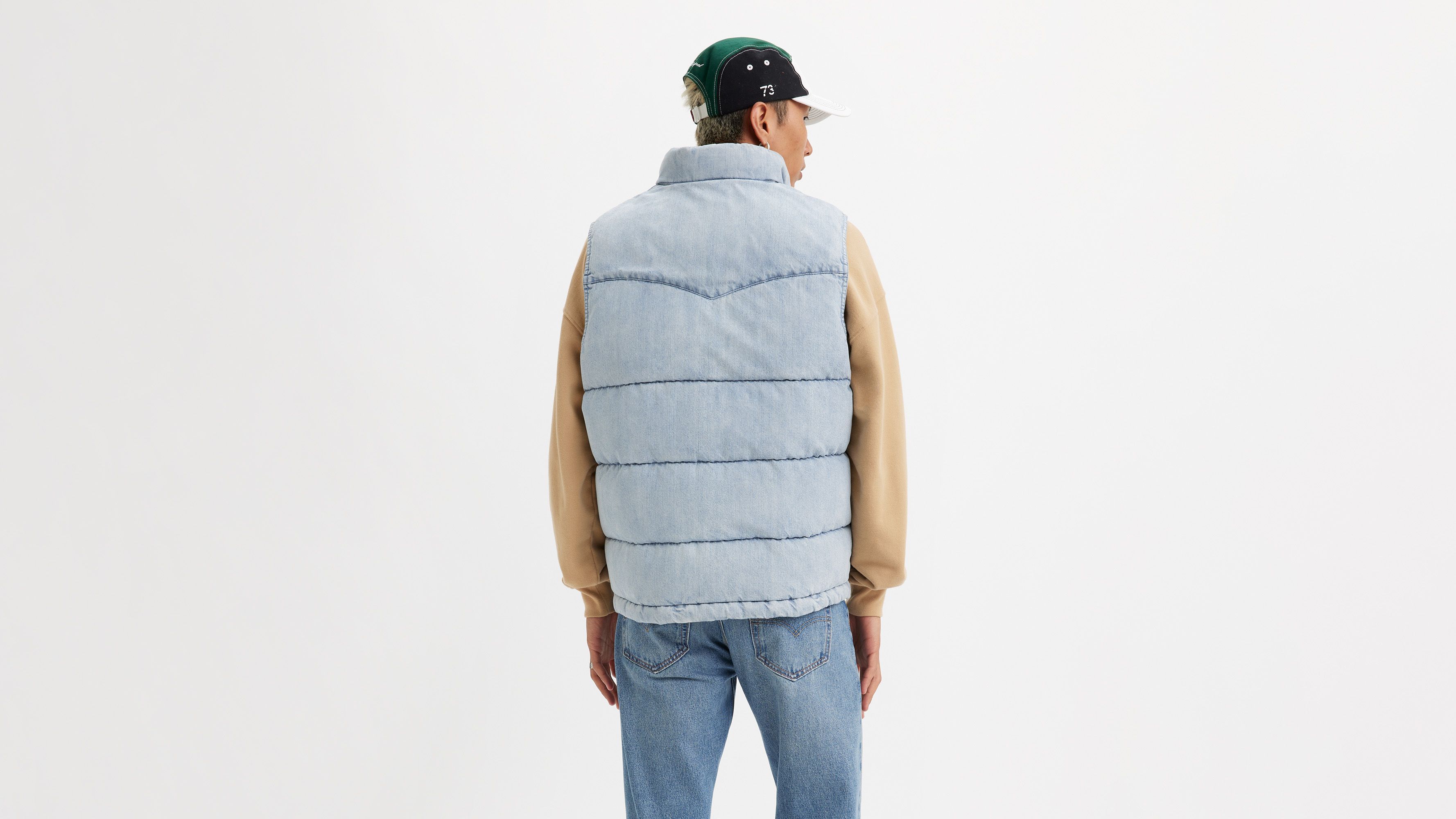 Western Super Puffer Vest sold by Levi's product image thumbnail 3