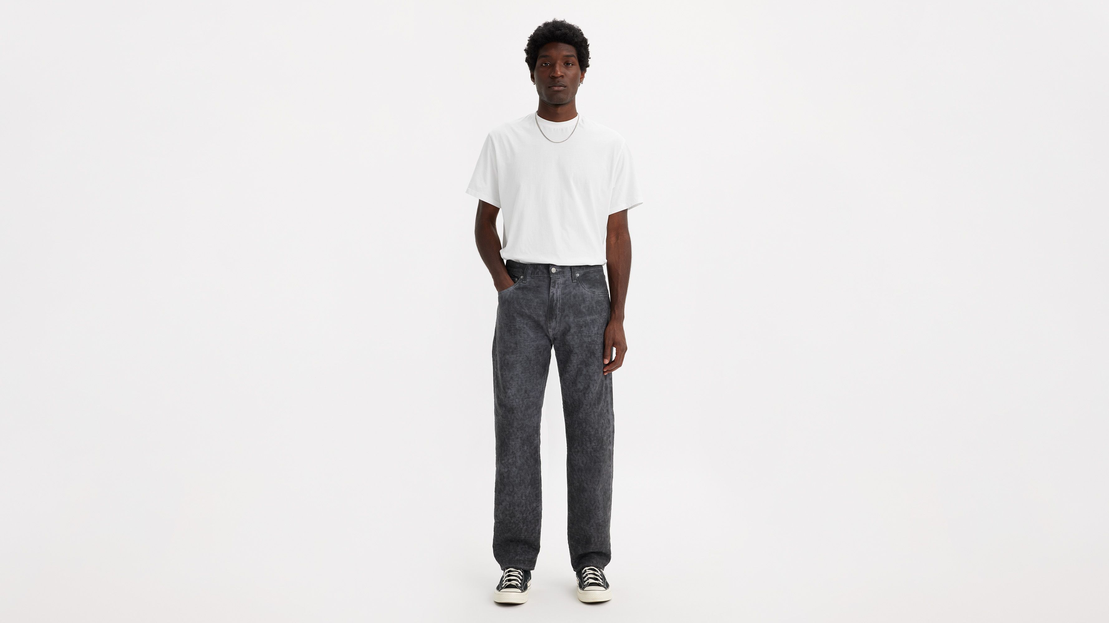 Stüssy & Levi’s® Jacquard Jeans sold by Levi's product image thumbnail 5