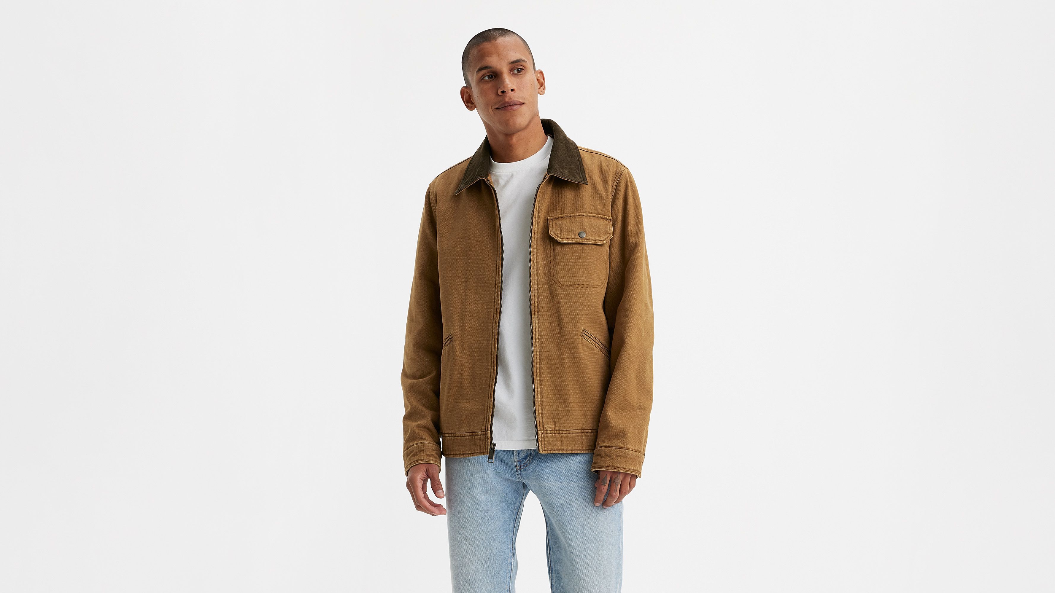 Cotton Canvas Depot Jacket sold by Levi's