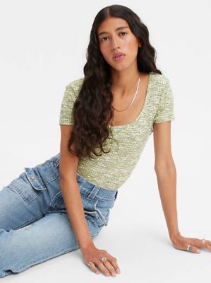Bodega Open Neck Short Sleeve Shirt sold by Levi's