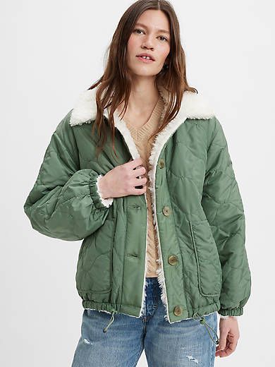 Sherpa Reversible Swing Trucker Jacket sold by Levi's