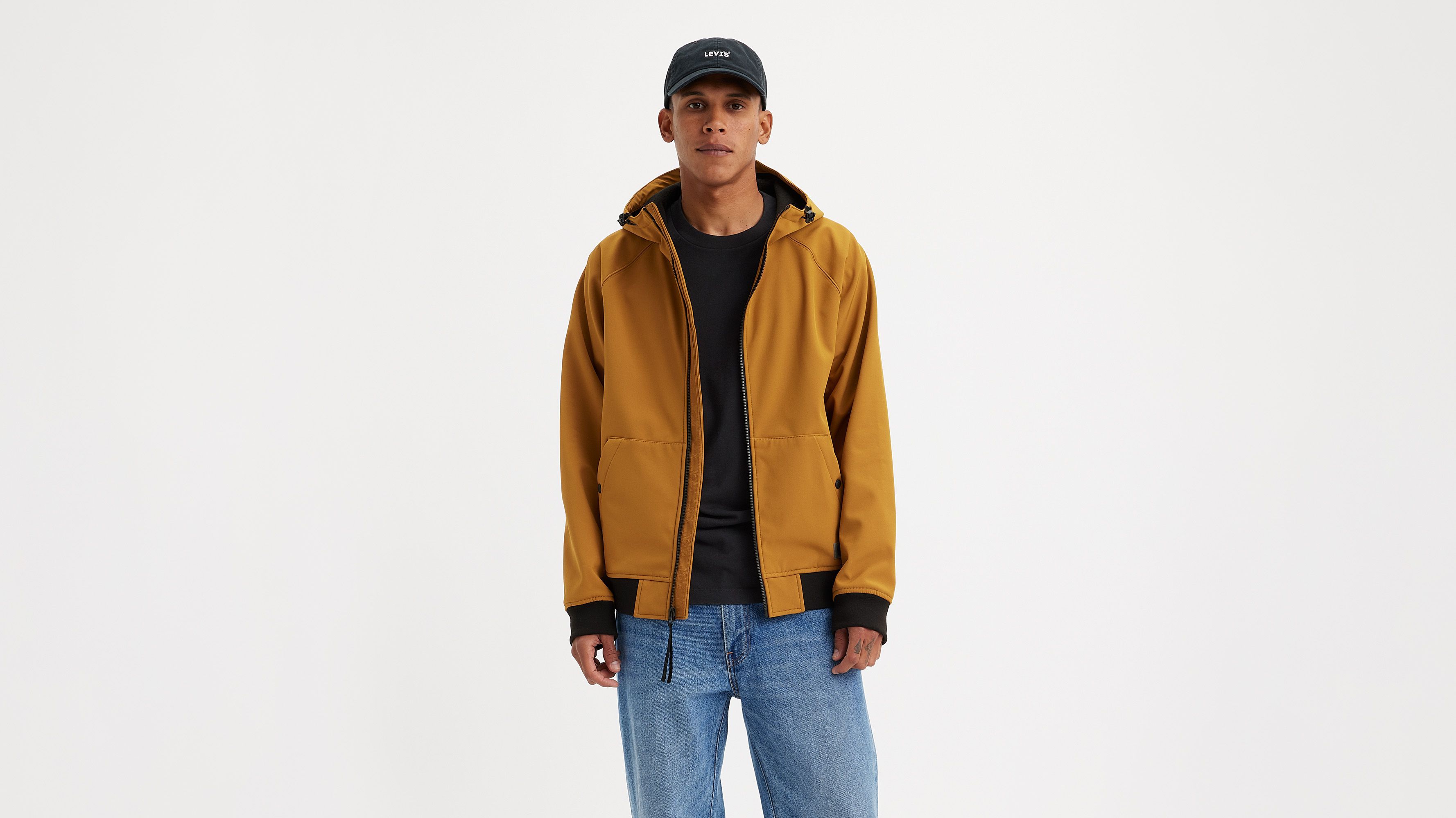 Soft Shell Hoodie Bomber Jacket sold by Levi's