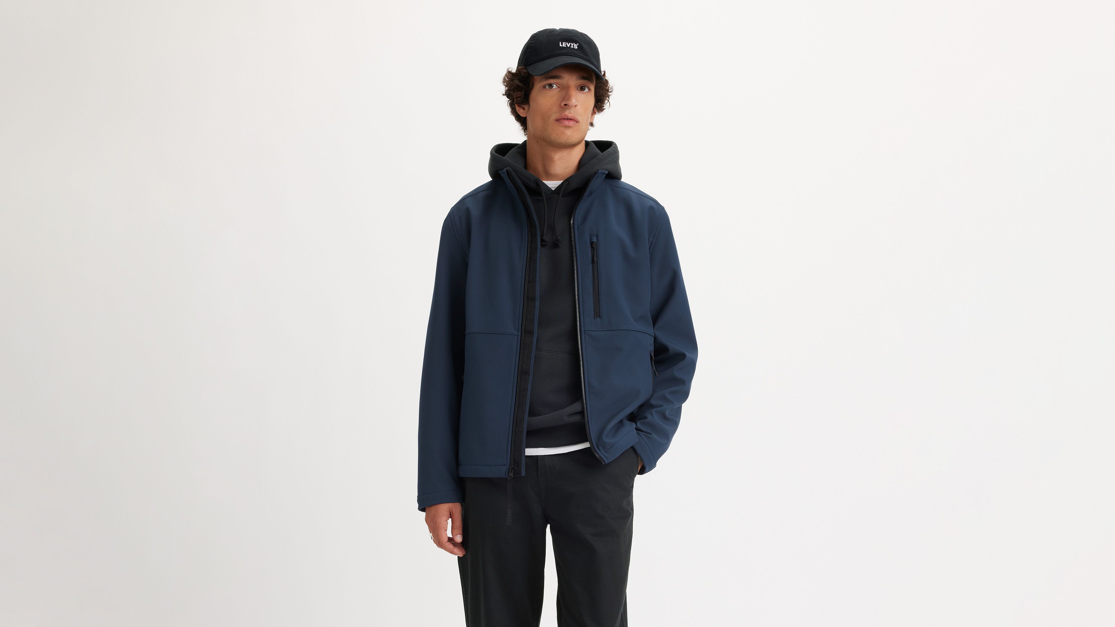 Soft Shell Stand Collar Jacket sold by Levi's