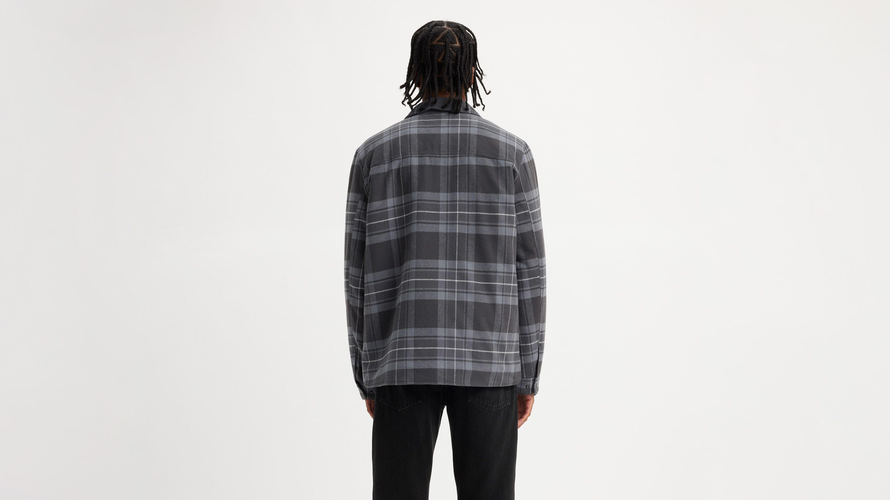 Cotton Plaid Quilted Lining Shacket sold by Levi's product image thumbnail 2