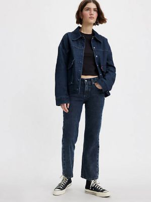 Levi's® Wellthread® Middy Ankle Bootcut Jeans sold by Levi's