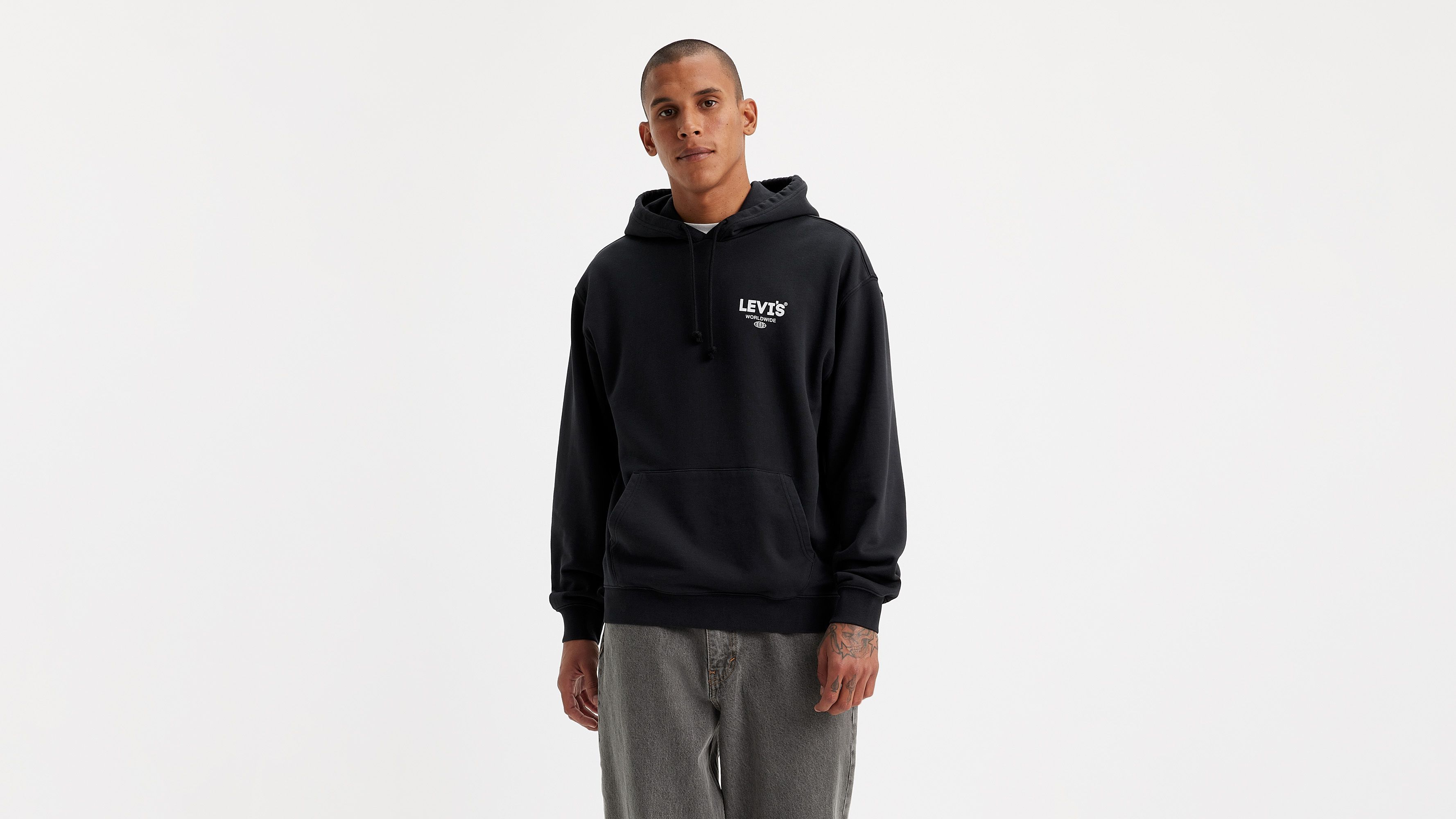 Relaxed Graphic Hoodie Sweatshirt sold by Levi's product image thumbnail 2