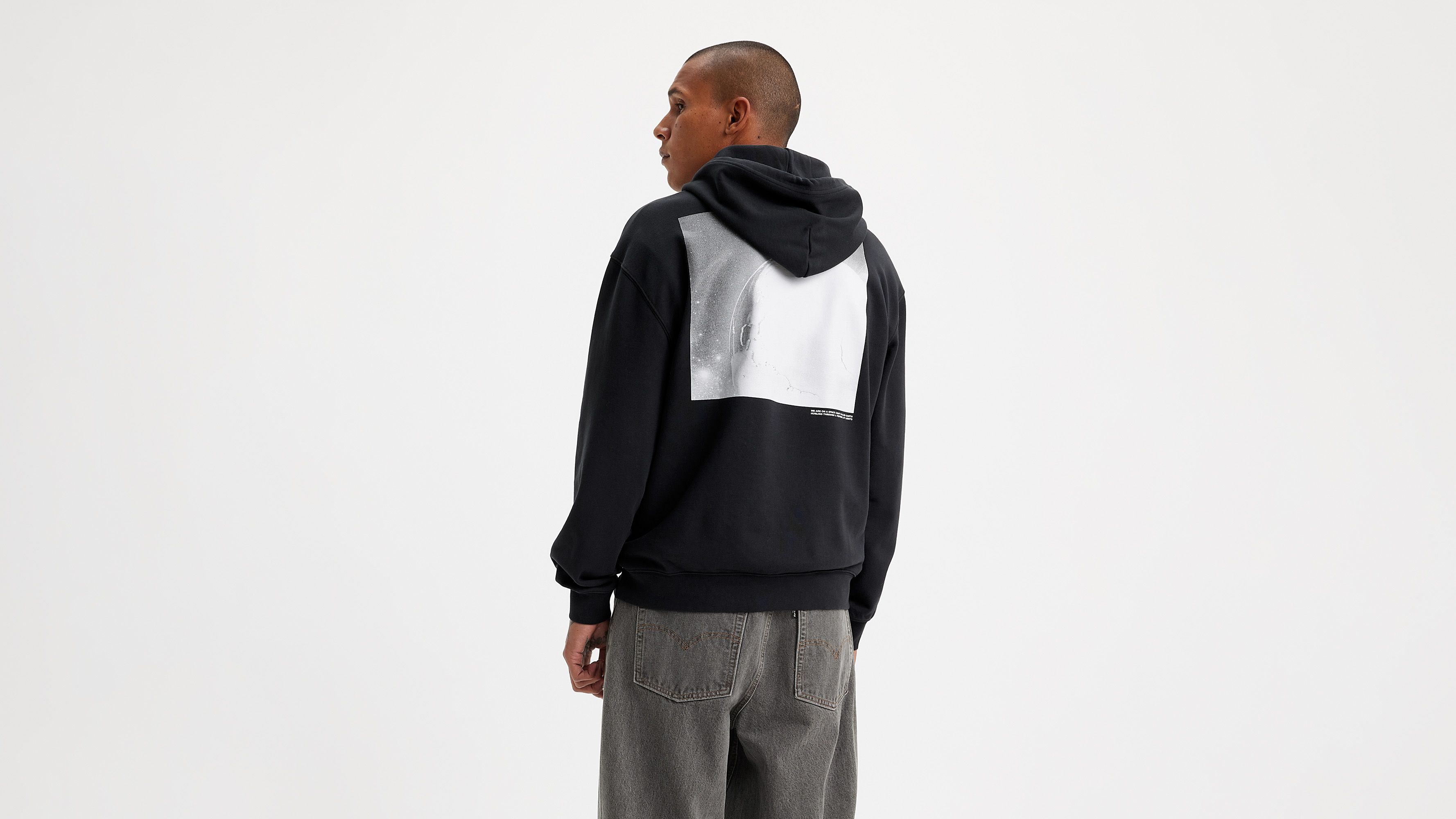 Relaxed Graphic Hoodie Sweatshirt sold by Levi's product image thumbnail 3