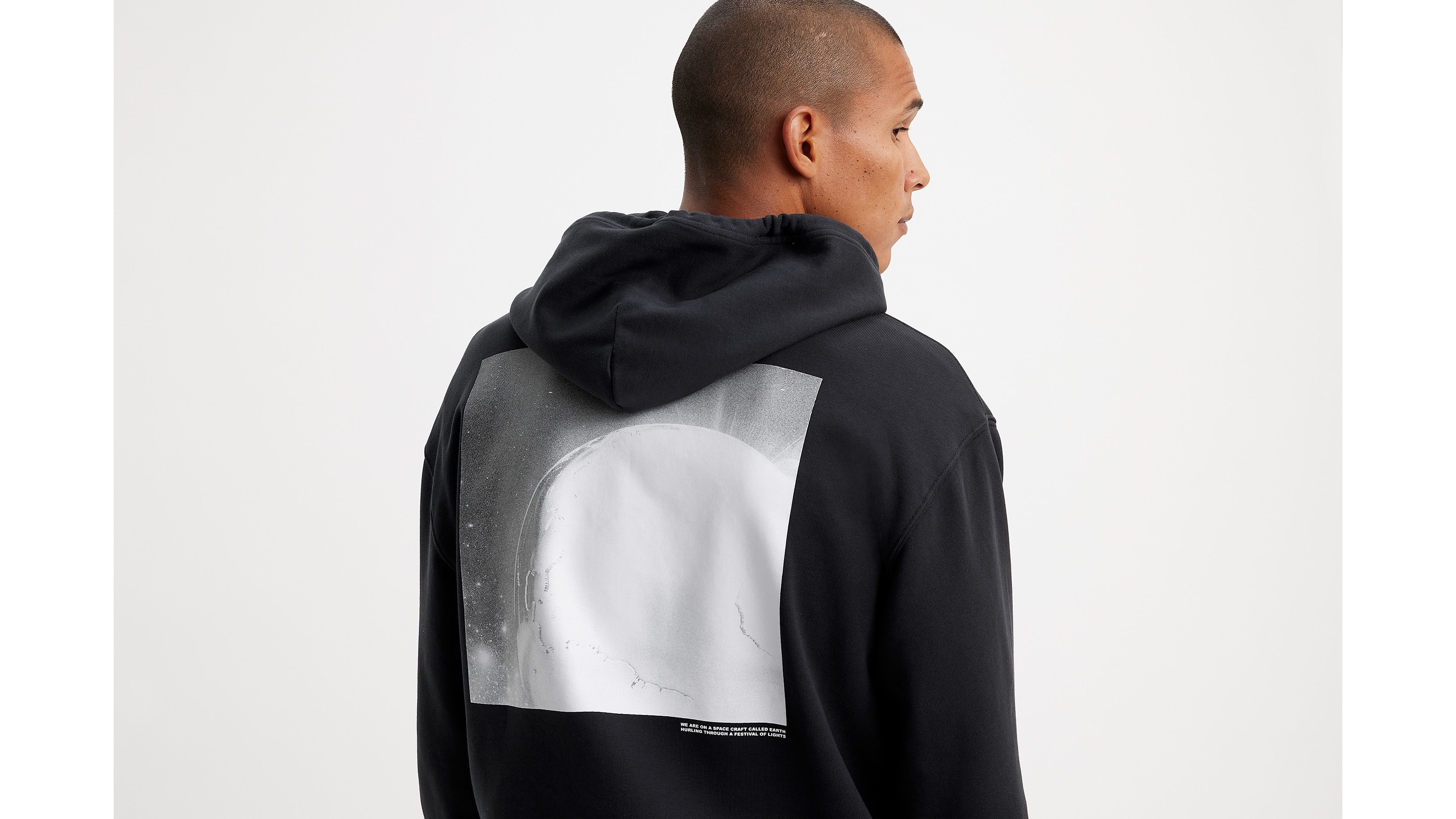 Relaxed Graphic Hoodie Sweatshirt sold by Levi's product image thumbnail 4