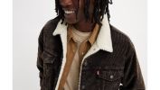 Relaxed Fit Corduroy Sherpa Trucker Jacket sold by Levi's