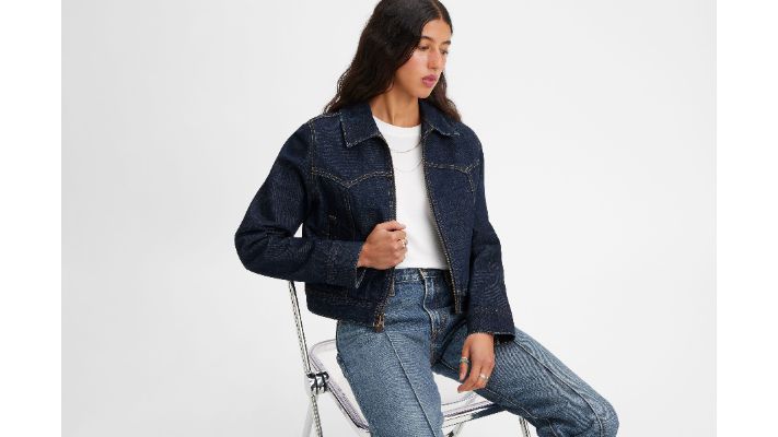 LEOPARD DENIM WORK JACKET | Parallel