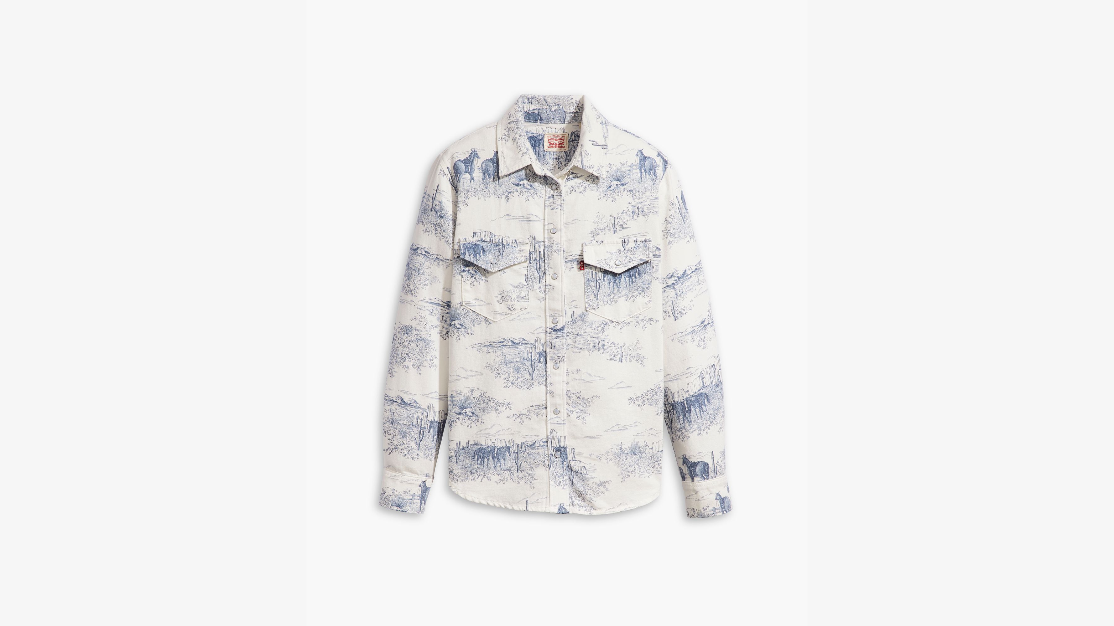 Iconic Western Denim Shirt sold by Levi's product image thumbnail 5