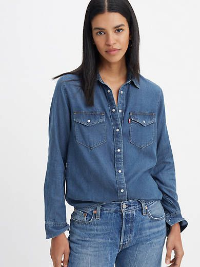 Iconic Western Denim Shirt sold by Levi's