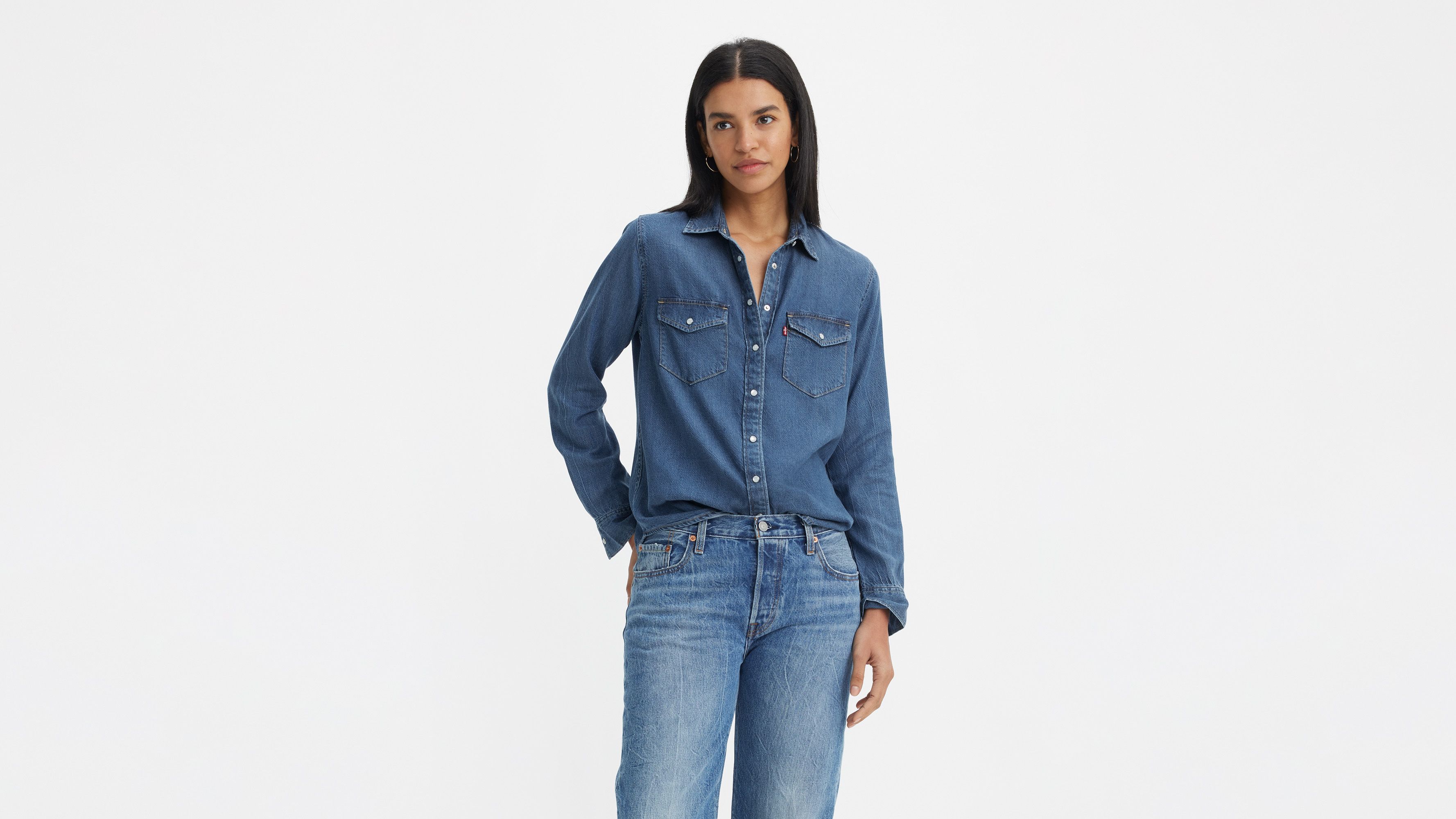 Iconic Western Denim Shirt sold by Levi's product image thumbnail 2