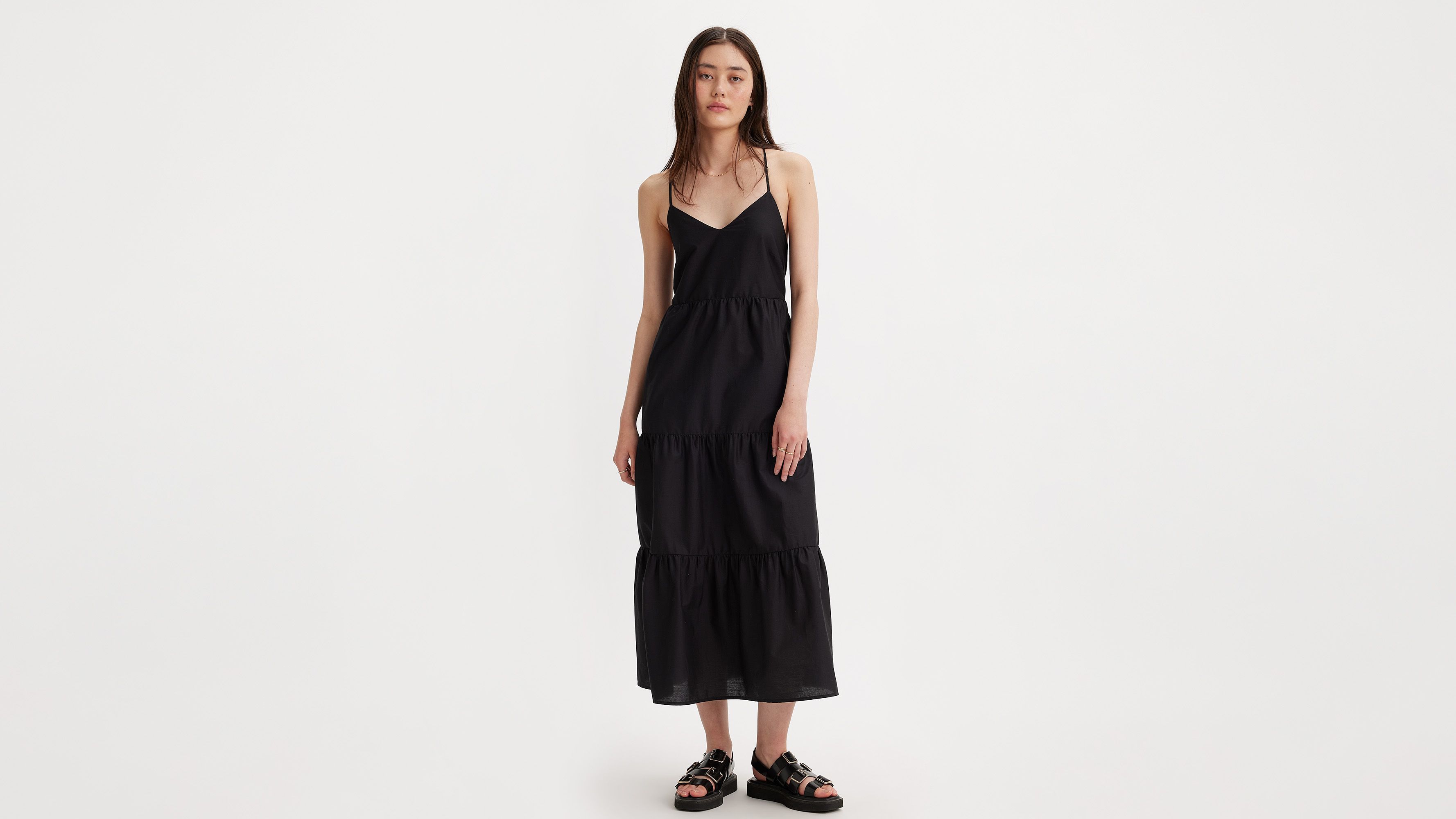 Maxi Tiered Slip Dress sold by Levi's product image thumbnail 2