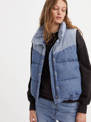 Juno Western Puffer Vest sold by Levi's