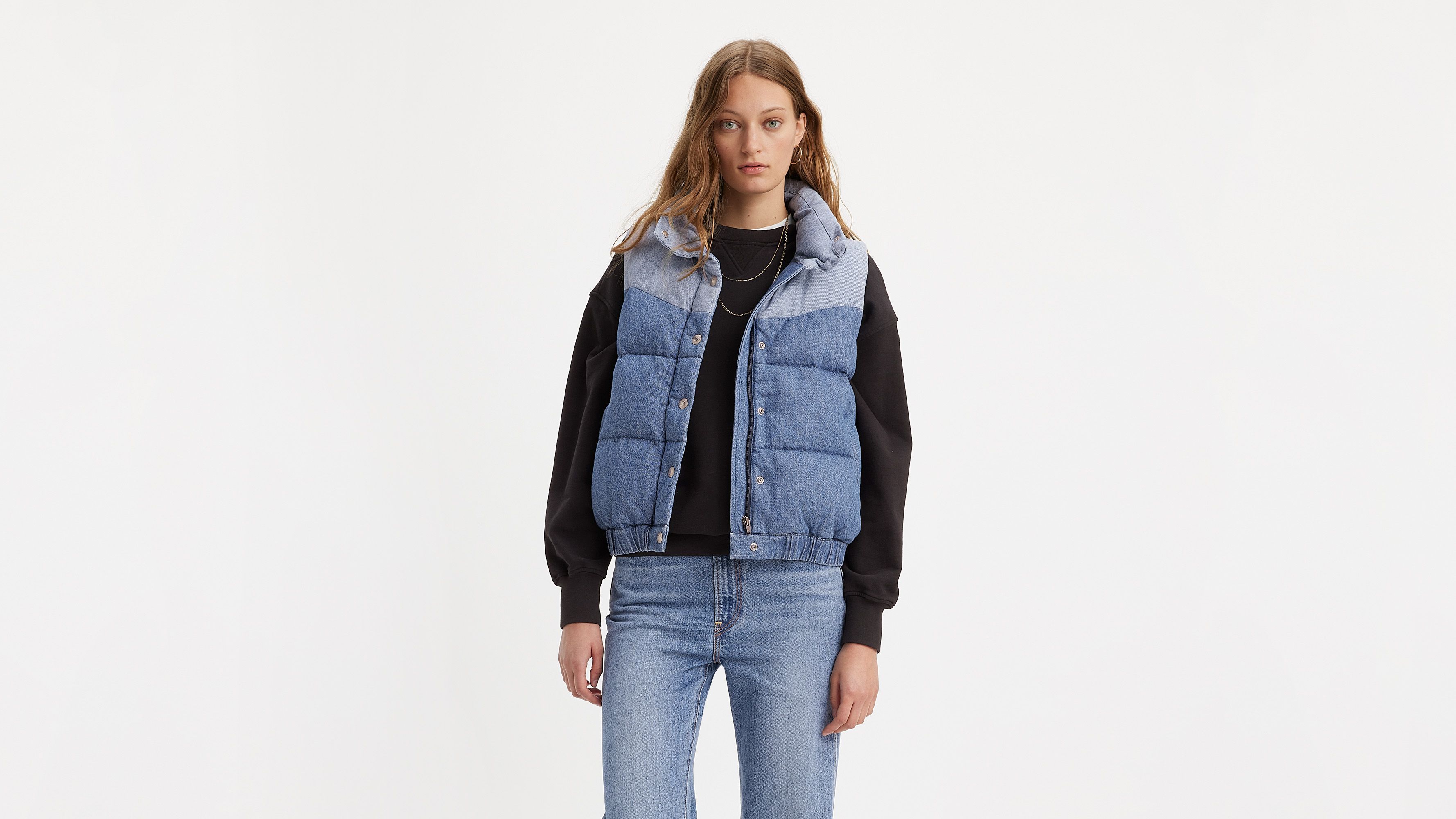 Juno Western Puffer Vest sold by Levi's product image thumbnail 2