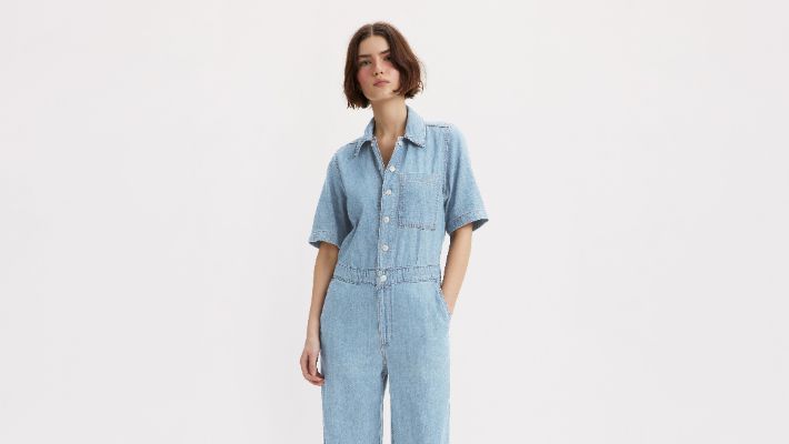 Short Sleeve Heritage Jumpsuit sold by Levi's