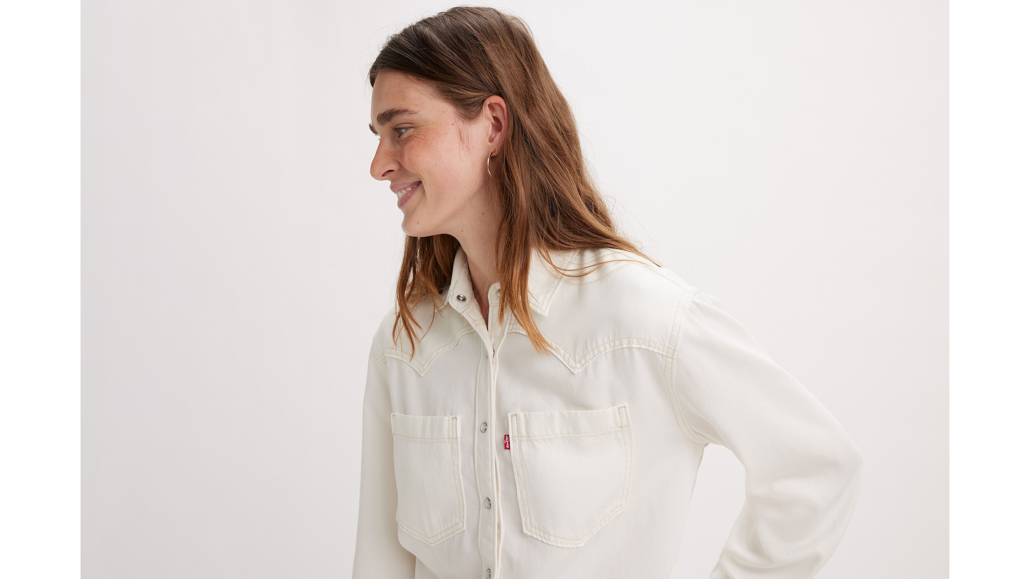 Teodora Western Shirt sold by Levi's product image thumbnail 4