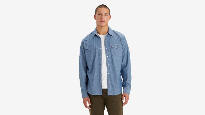 Classic Standard Fit Western Shirt sold by Levi's