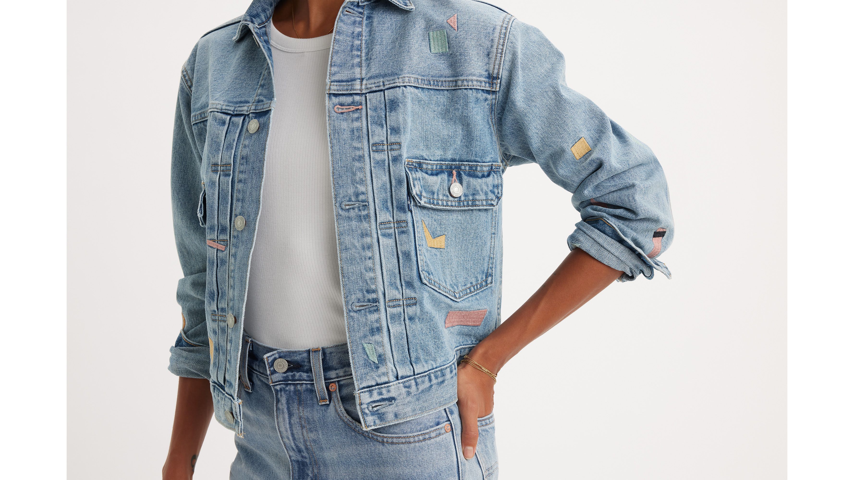 Japanese Selvedge Classic Type II Trucker Jacket sold by Levi's product image thumbnail 4