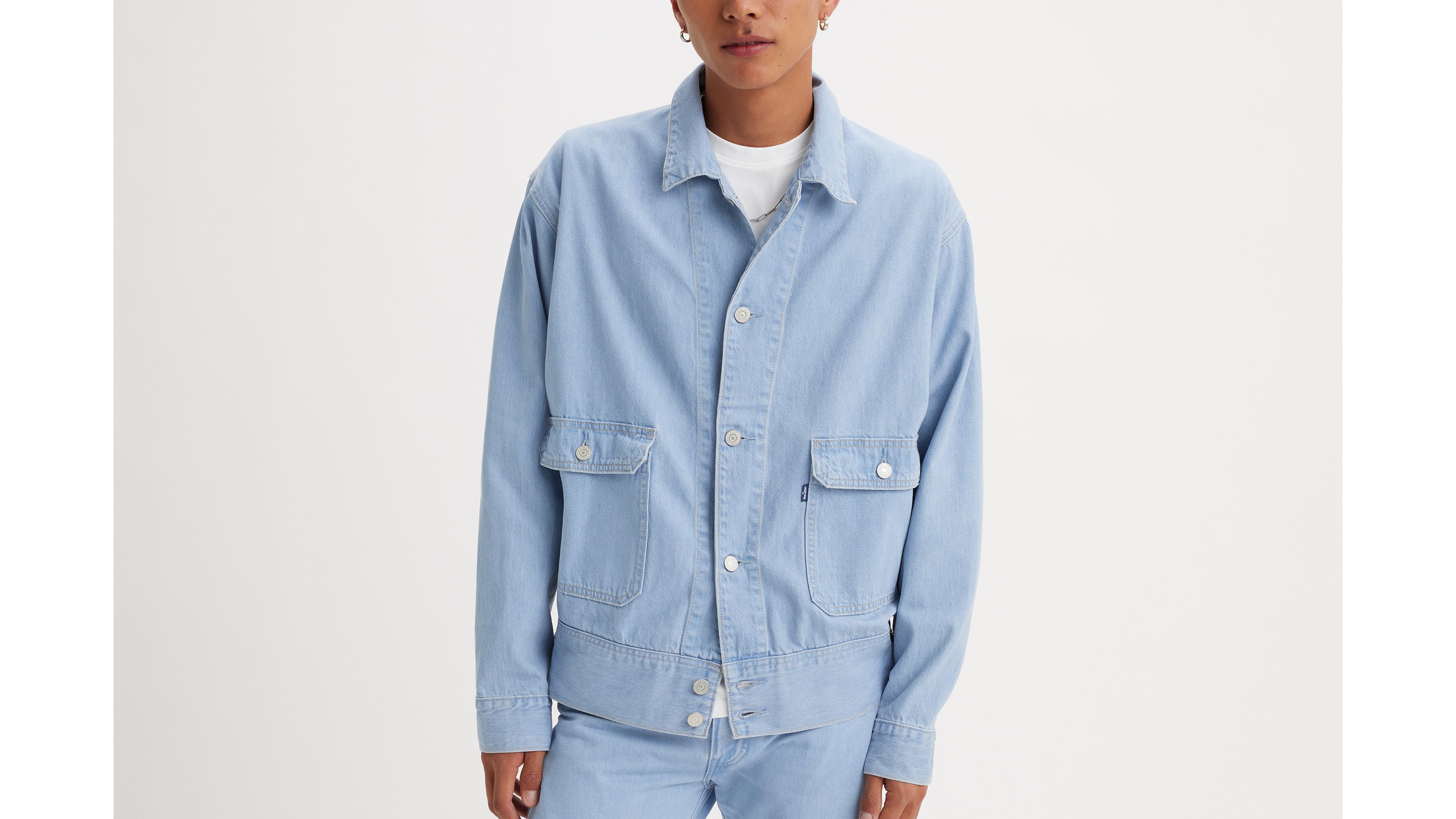 Japanese Selvedge Utility Trucker Jacket sold by Levi's product image thumbnail 4