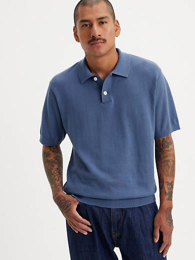 Sweater Knit Polo Shirt sold by Levi's