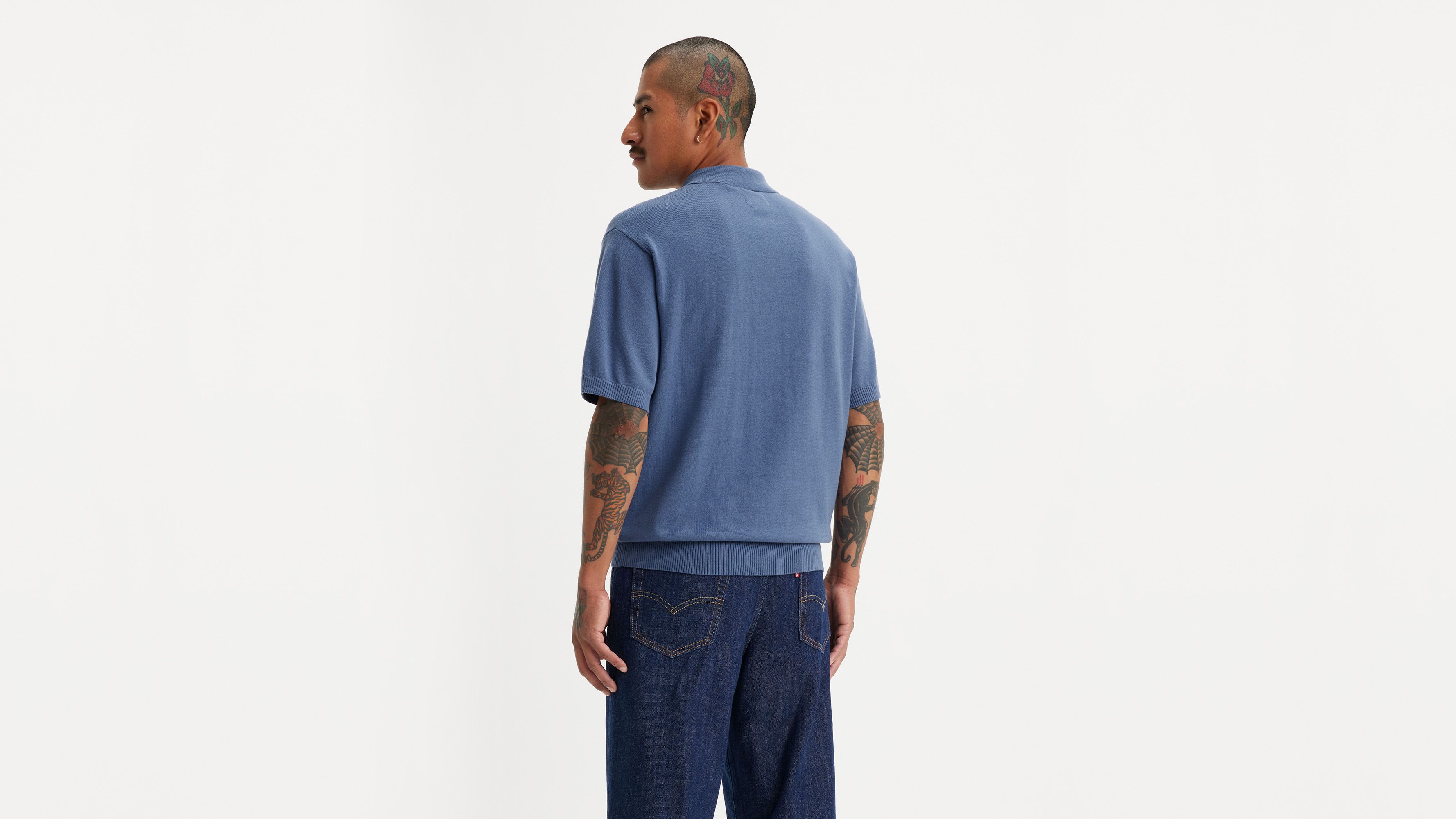 Sweater Knit Polo Shirt sold by Levi's product image thumbnail 3