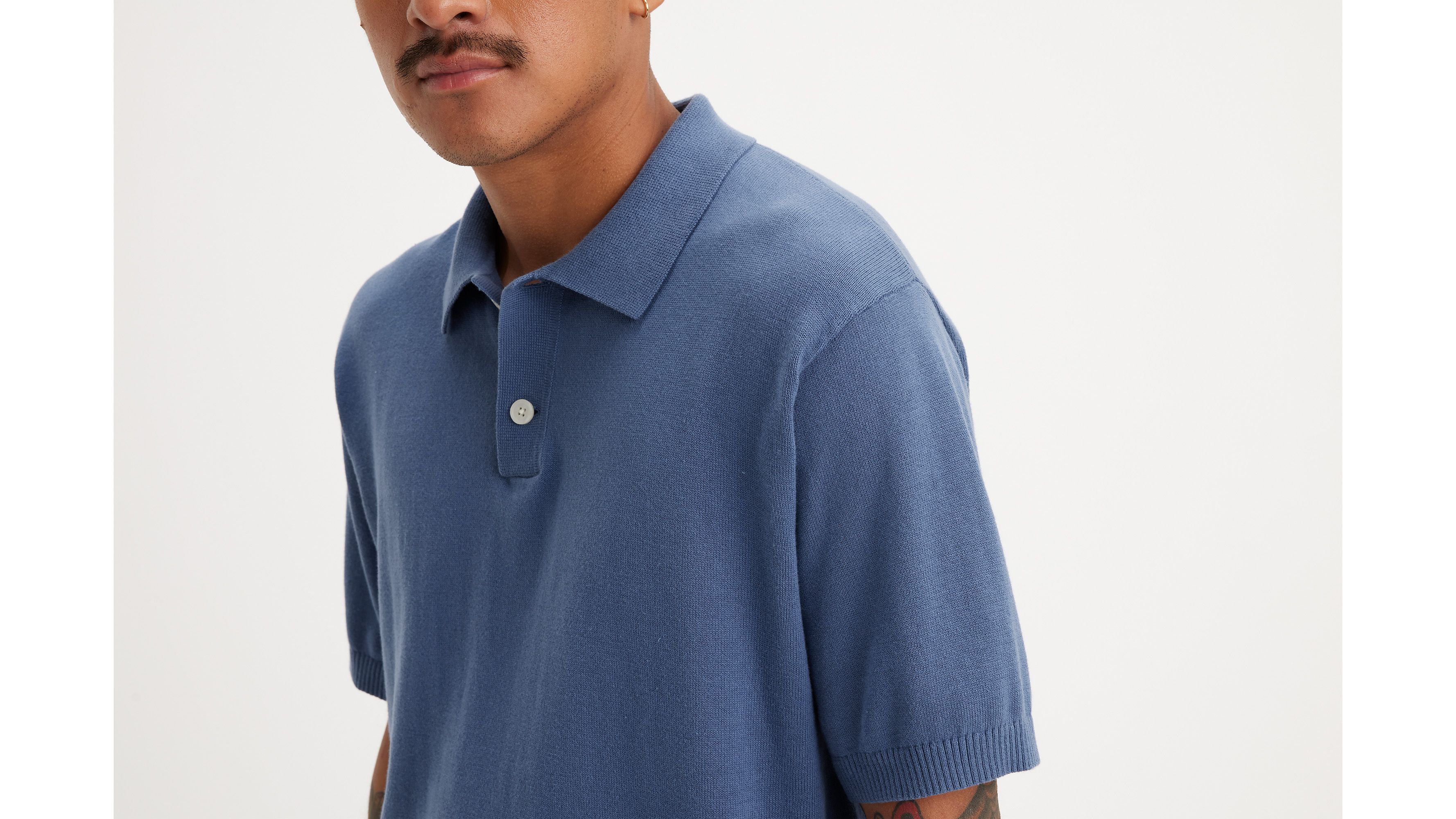 Sweater Knit Polo Shirt sold by Levi's product image thumbnail 4